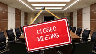 Closed meeting