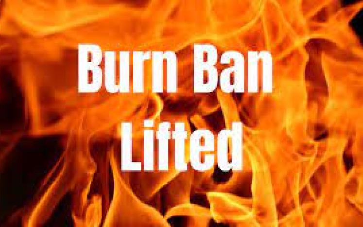 lifted burn ban
